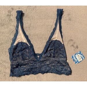 Lace Bralette in Blue